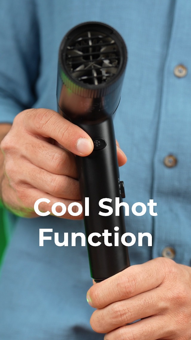 Green Lion Bristol Hair Dryer – 1400W, DC Motor, Cold Shot Function - Image 5