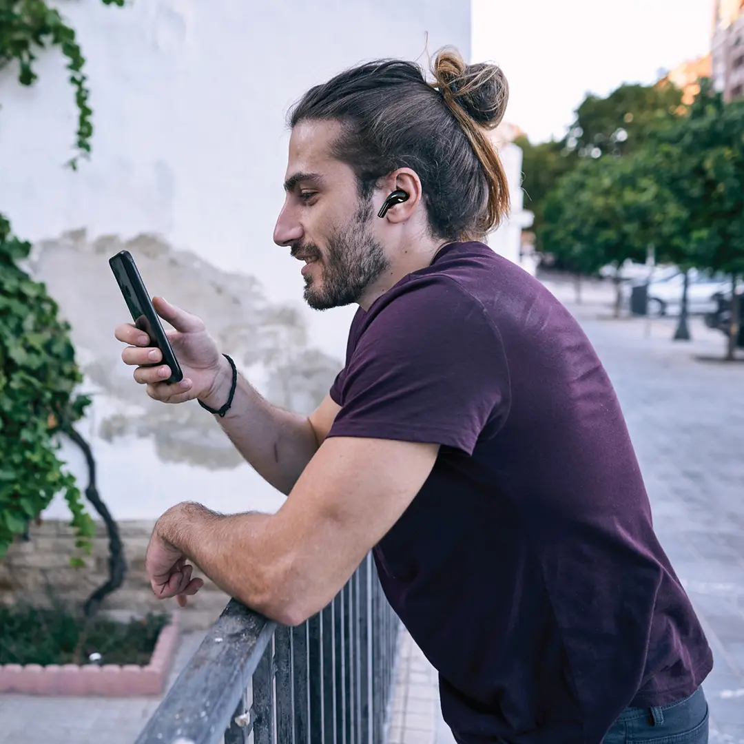 Green Lion Earbuds Pro 2 with ANC – Carbon Black - Image 3