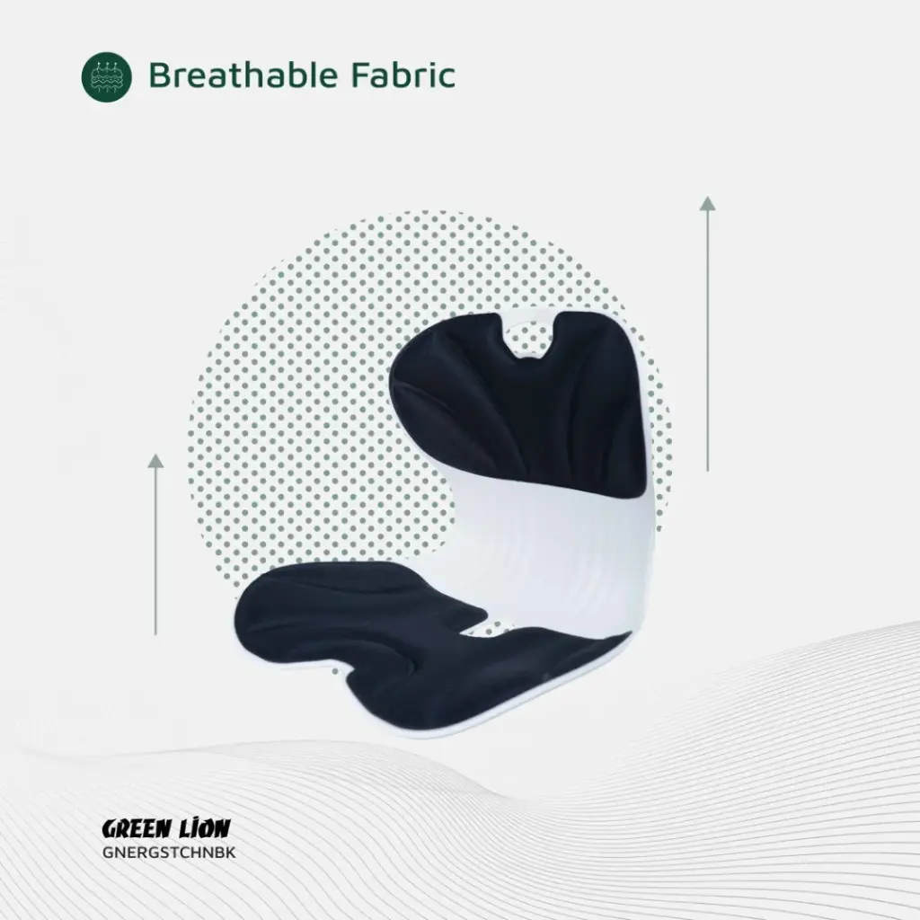 Green Lion Ergo Seat Cushion - Image 3