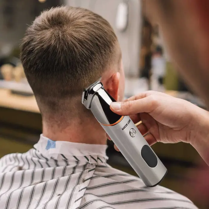 Green Lion 5 in 1 Multi-Function Hair Clipper Set – Black (600mAh) - Image 6