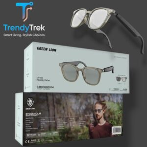 Green Lion Stockholm Smart Glasses – Photochromic Anti-Blue Lens