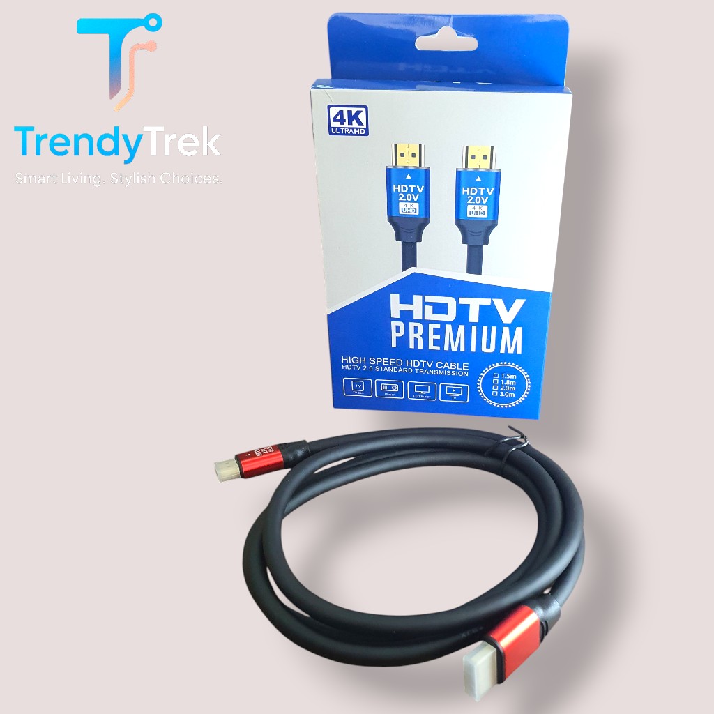 HDTV Premium High-Speed Cable – 4K Ultra HD – Multiple Lengths - Image 6