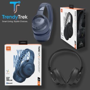 JBL Tune 760NC – Wireless Over-Ear ANC Headphones (Black, Blue)