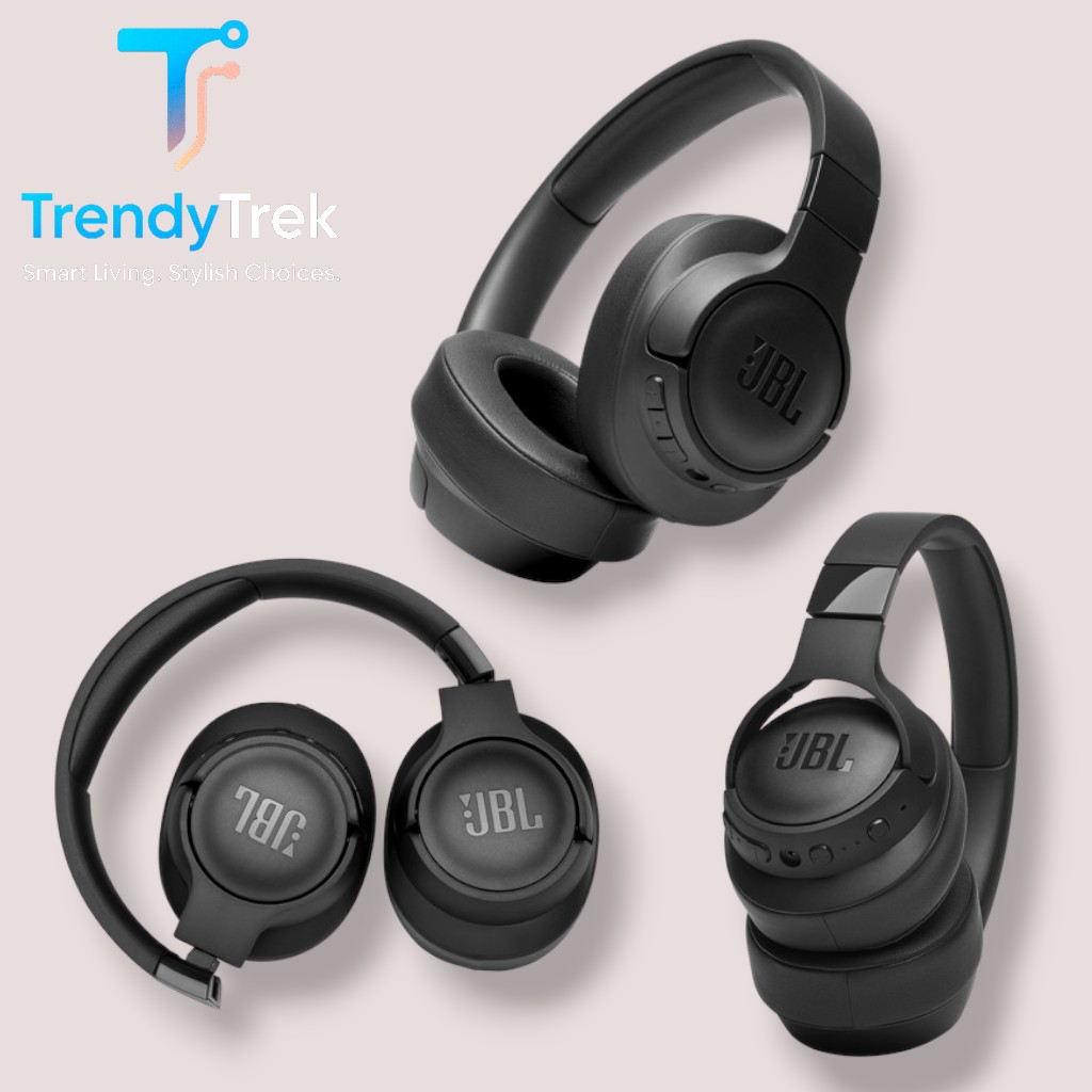 JBL Tune 760NC – Wireless Over-Ear ANC Headphones (Black, Blue) - Image 3