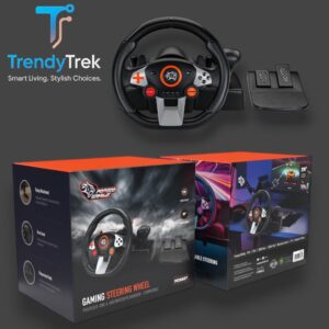 Porodo Gaming 7in1 Steering Wheel – PDX627