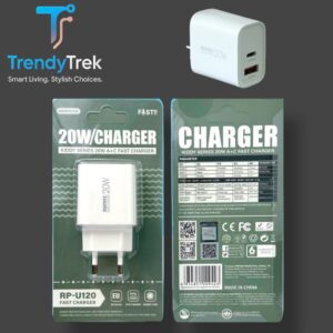 Remax RP-U120 Kiddy Series 20W A+C Fast Charger