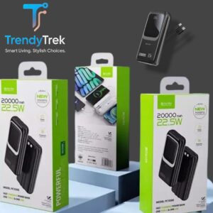 Bavin PC1030S 20000mAh Power Bank with 22.5W Fast Charging – Black