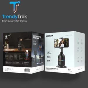 Green Lion Autotrack Gimbal – 360° Rotation, Gesture & Face Tracking