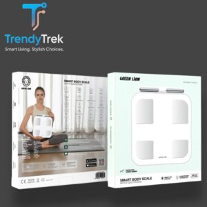 Green Lion Smart Body Scale with 8 Electrodes – White