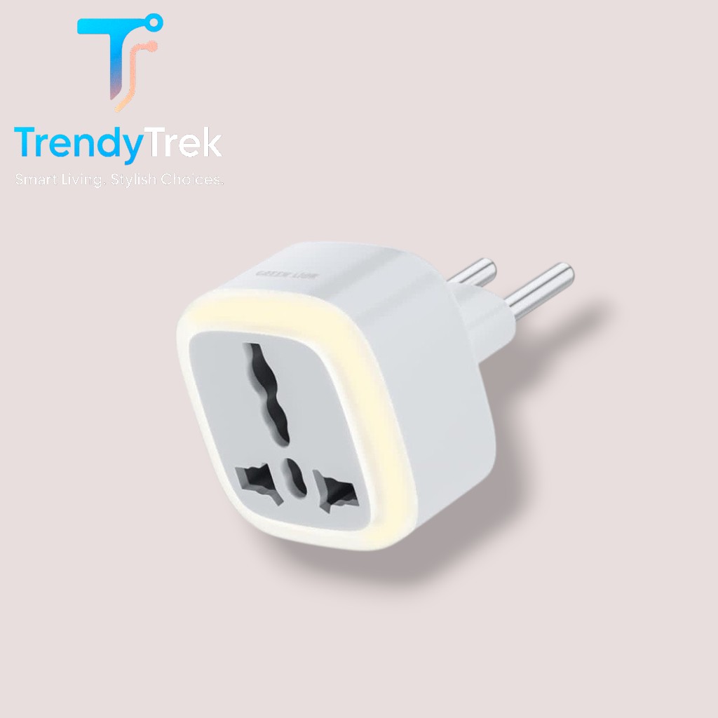 Green Lion Universal Conversion Plug with LED Light – EU Plug - Image 2