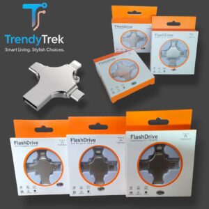 4-in-1 USB Flash Drive – Multi-Interface Storage Device