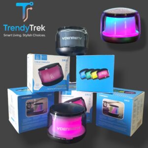 VDENMENV DR32 Wireless Bluetooth Speaker with LED Lights