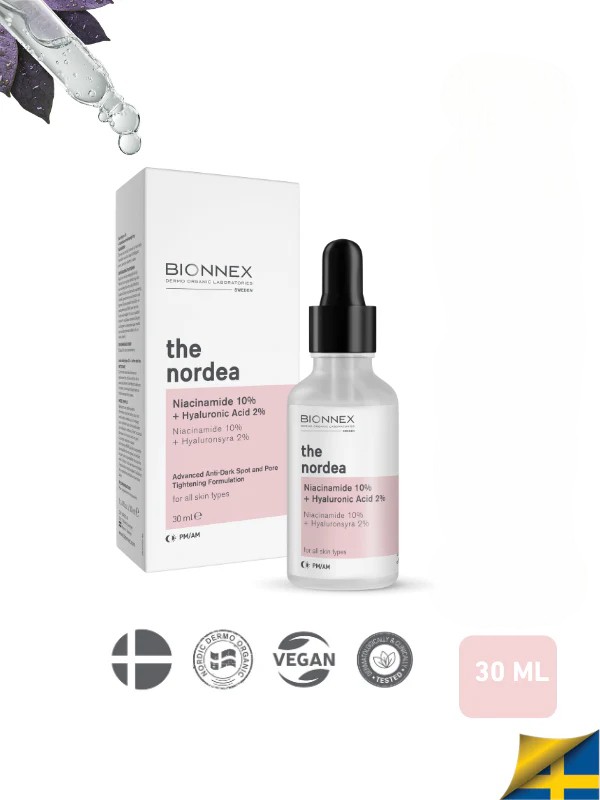 Bionnex — The Nordea Niacinamide 10% + Hyaluronic Acid 2% Serum (30 ml) - Image 2