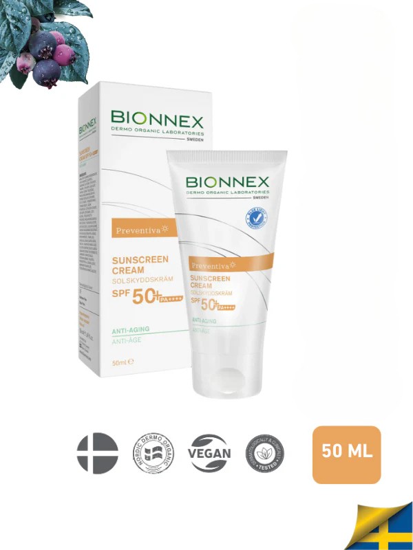 Bionnex — Preventiva Sunscreen Cream SPF 50+ Anti-Aging (50 ml) - Image 2