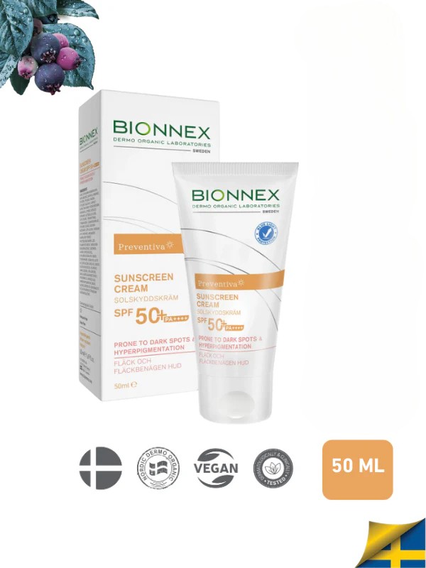 Bionnex — Preventiva Sunscreen Cream SPF 50+ for Blemished & Blemish-Prone Skin (50 ml) - Image 2