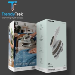 Green Lion Steam Glide Garment Steamer – 1500W – Touchscreen – White