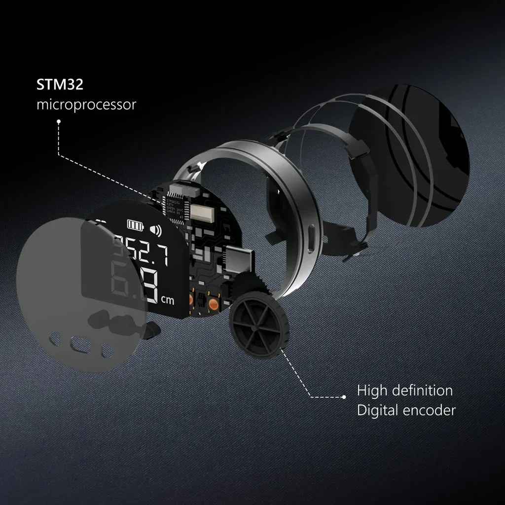 ATUMAN Mini Q Smart Digital Ruler – 99.9 m - Image 4