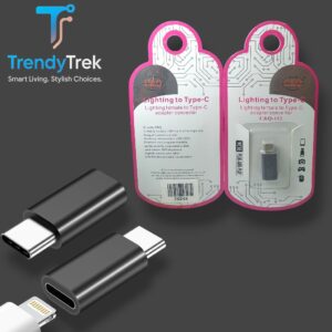 C&Q Lighting to Type-C Adapter Converter – Female Lightning to USB-C