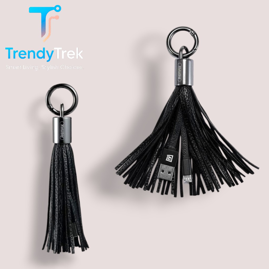 Remax Tassels Ring Data Cable RC-053 – Micro & iPhone - Image 2