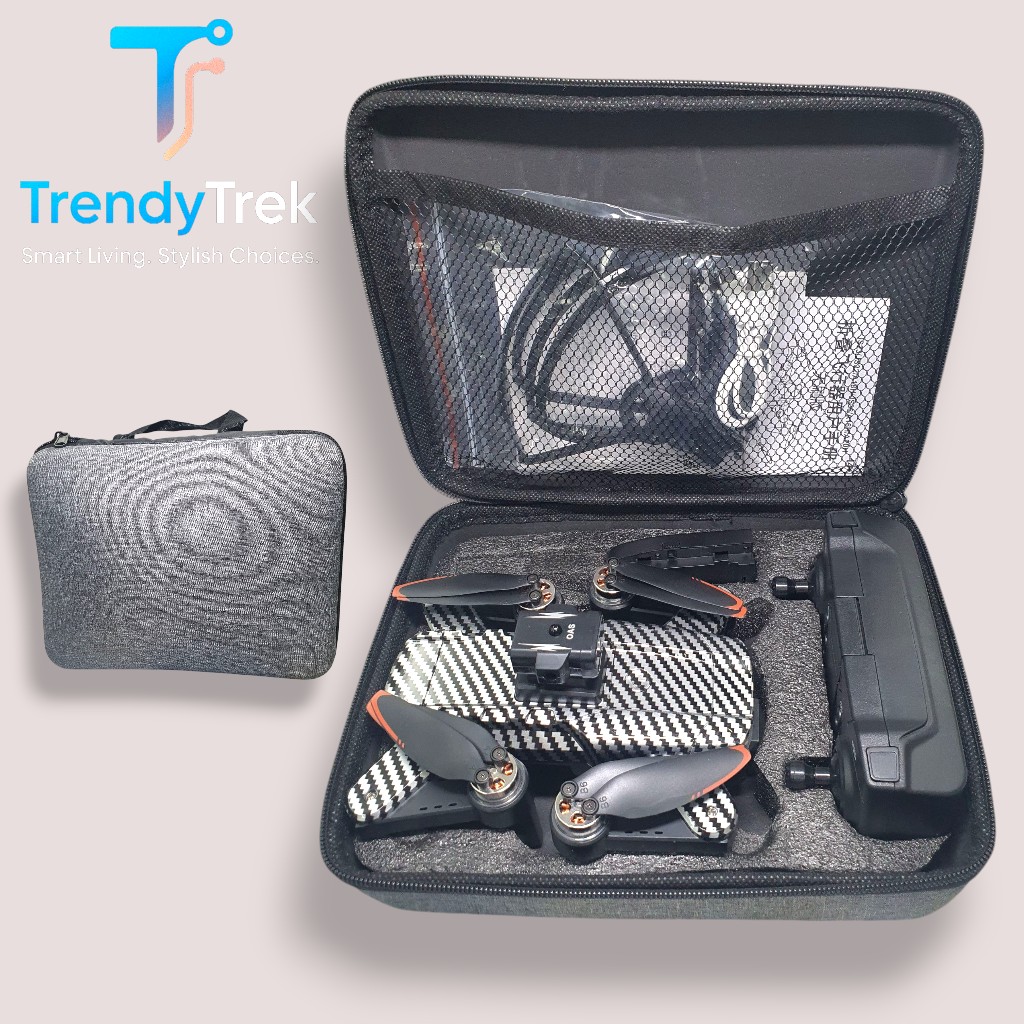 Drone 3388-5 – 8K HD Dual Camera Obstacle Avoidance Quadcopter (Brushless Motor) - Image 4