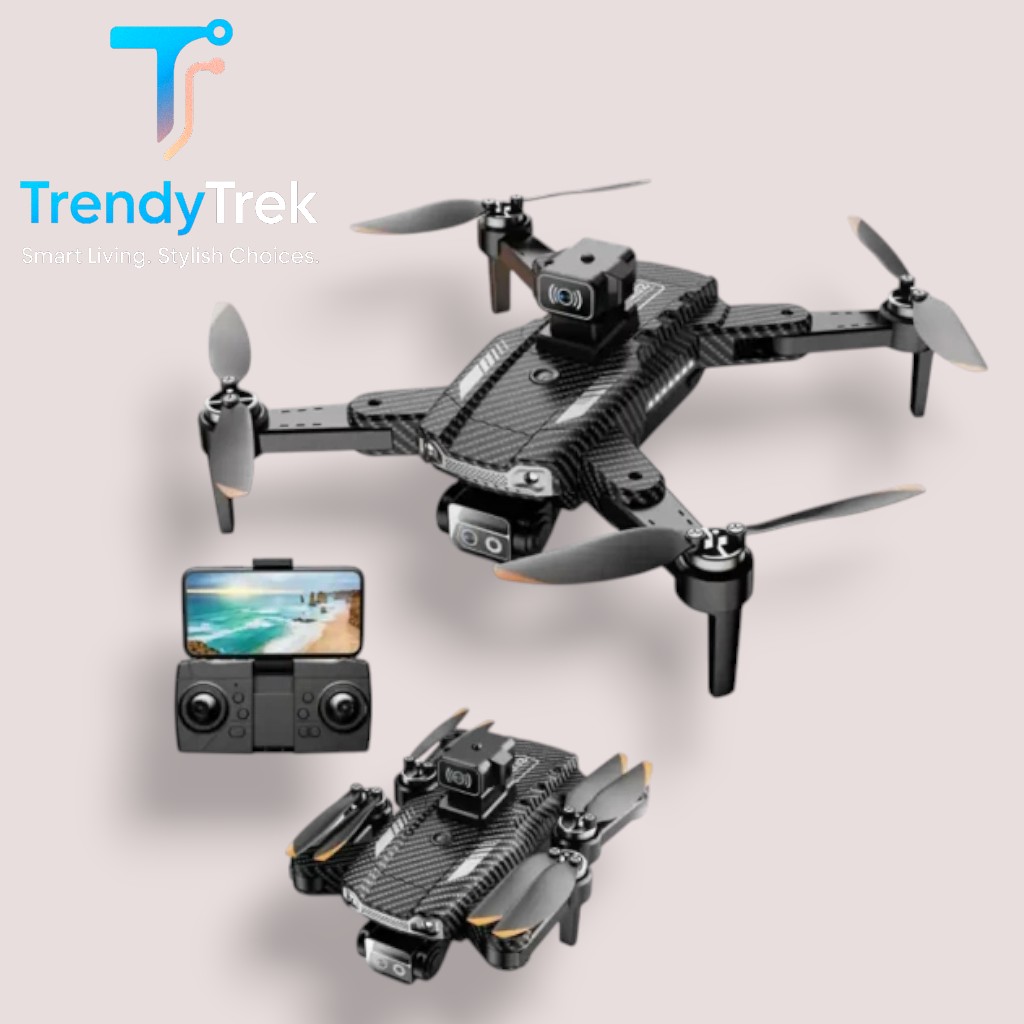 Drone 3388-5 – 8K HD Dual Camera Obstacle Avoidance Quadcopter (Brushless Motor) - Image 2