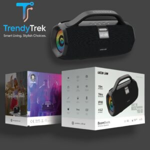 Green Lion BoomBeats Wireless Speaker – Black