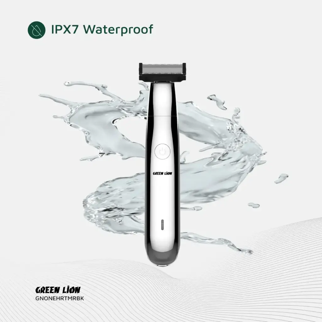 Green Lion One Blade Pro Hair Trimmer – Black - Image 9