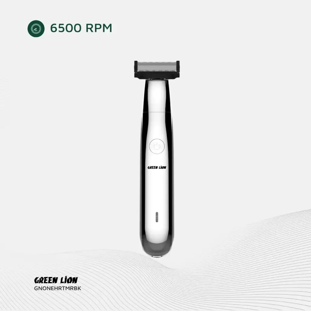 Green Lion One Blade Pro Hair Trimmer – Black - Image 10