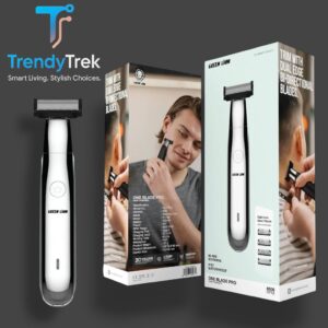Green Lion One Blade Pro Hair Trimmer – Black