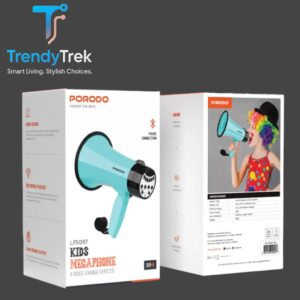 Porodo Kids Megaphone with Bluetooth & Voice Effects – LFS097