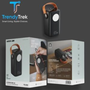 Green Lion Hyper Core 40 Power Bank 40000mAh – Black