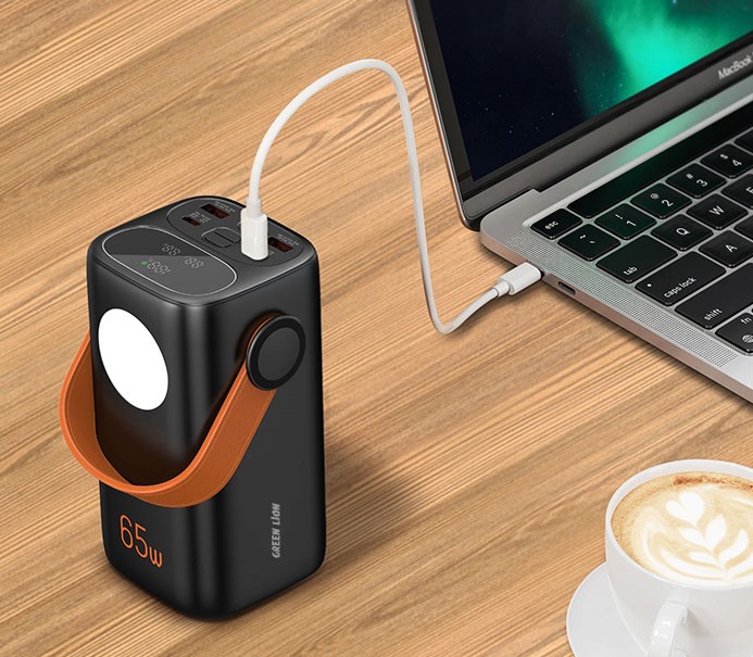 Green Lion Hyper Core 40 Power Bank 40000mAh – Black - Image 4