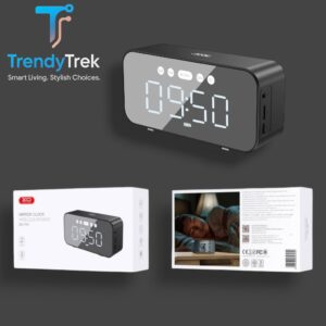 XO Mirror Clock Bluetooth Speaker – Model F41