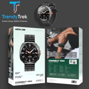 Green Lion Connect Pro Smart Watch – Black
