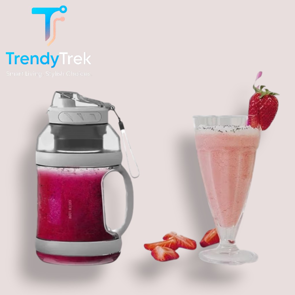 Green Lion Mega Pro Portable Blender – White - Image 3