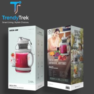 Green Lion Mega Pro Portable Blender – White