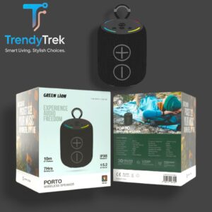 Green Lion Porto Wireless Speaker – Black