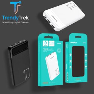 Denmen DP09 10000mAh Slim Dual Output Power Bank – Fast Charging