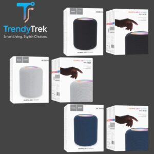 HOCO HC30 “Oceano” Colorful LED Bluetooth Speaker (Touch Panel)