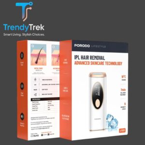 Porodo Lifestyle IPL Hair Removal – Advanced Skincare Technology (White)