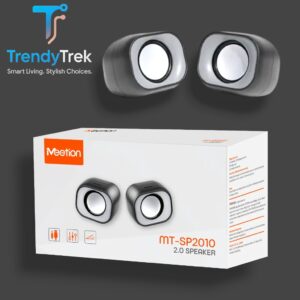 Meetion MT-SP2010 2.0 Office Desktop Speakers – Black