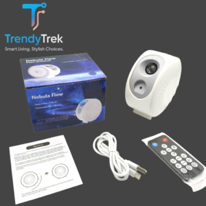 Nebula Flow Palm Universe Star Projector Light – White