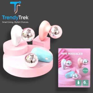 Mini Massager – 6-Stage Vibration (USB Rechargeable) – S-4188