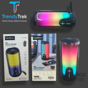 NEXERA NX-SP03 360° Colorful LED Wireless Speaker