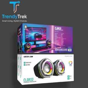 Green Lion Clario Gaming Speakers – Black