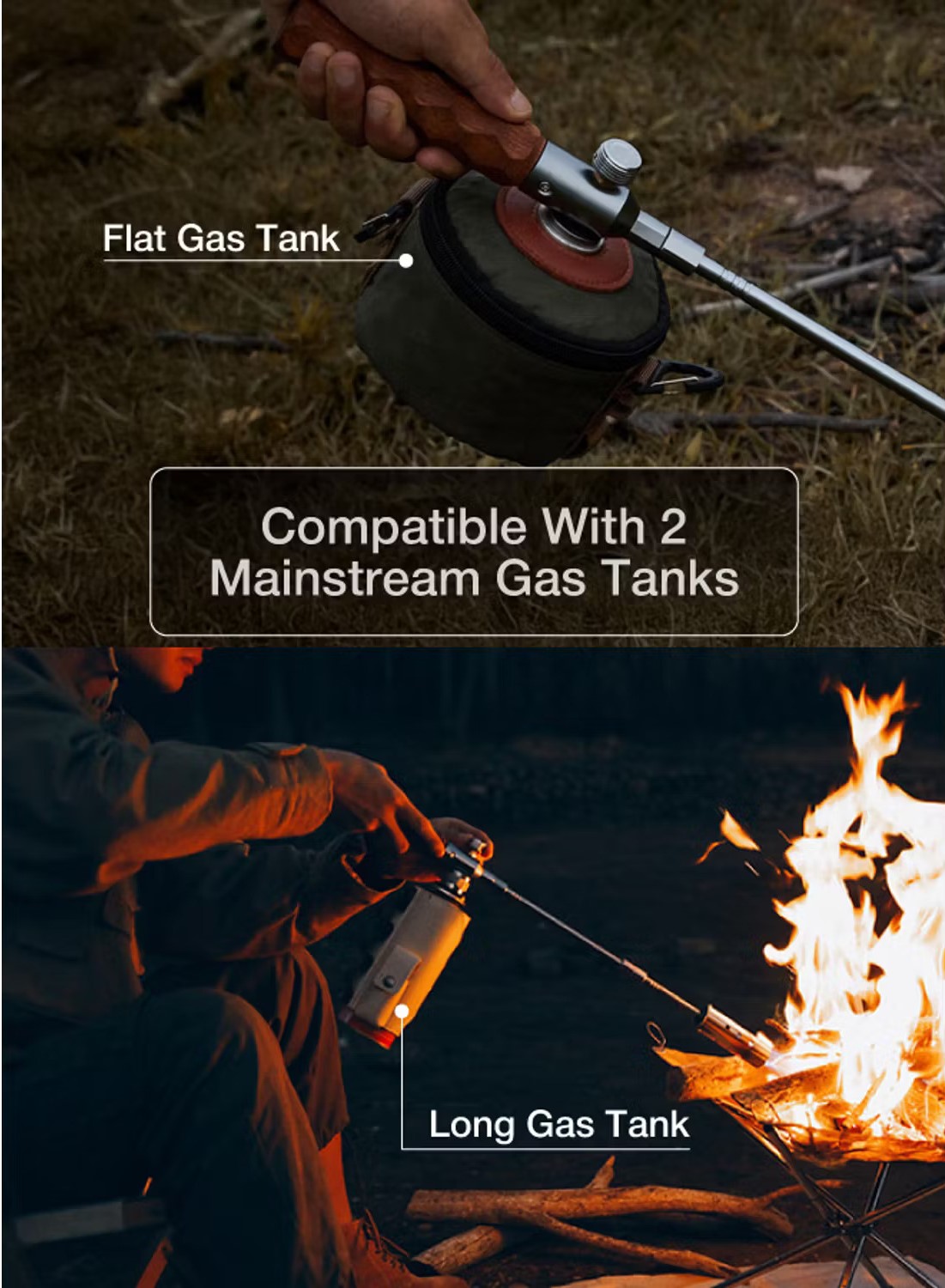 Green Lion Flame Torch Camping Gas Lighter – Silver - Image 6