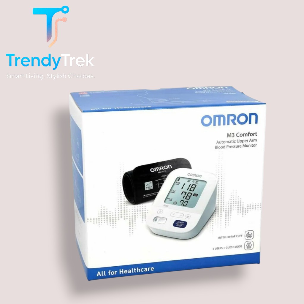 Omron M3 Comfort Upper Arm Blood Pressure Monitor (HEM-7155-E) - Image 4