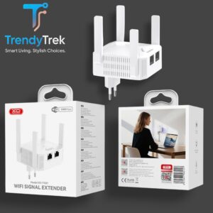 XO TX01 (EU) 1200M Repeater + 100M Router 2-in-1 (XO-TX01) – White