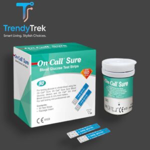 On Call Sure Blood Glucose Test Strips (50 Strips)