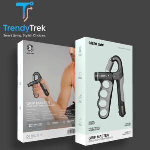 Green Lion Grip Master Hand Grip Strengthener – Black